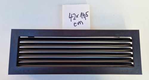 Lüftungsgitter schwarz - lüftungsgitter,
