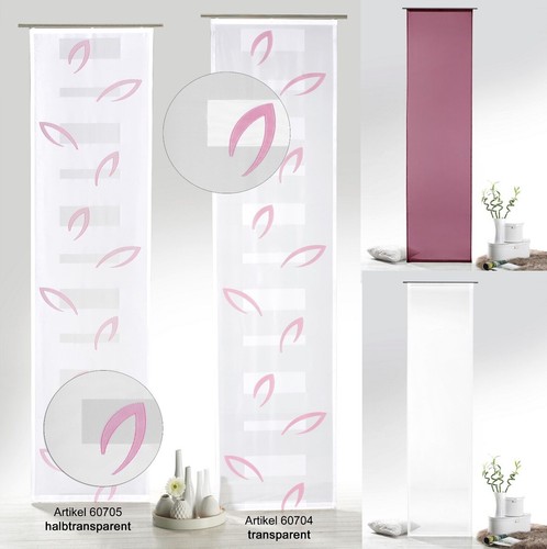 Schiebegardine beere pink - , o
