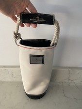 MOET & CHANDON Champagner Flaschenkühler Thermo Tragetasche mit Lederriemen