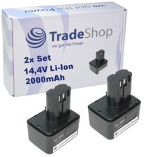 2x AKKU 14,4V Li-Ion 2000mAh