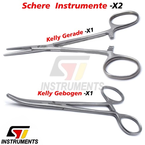Arterienklemme 2er kelly zange - arterienklemme,