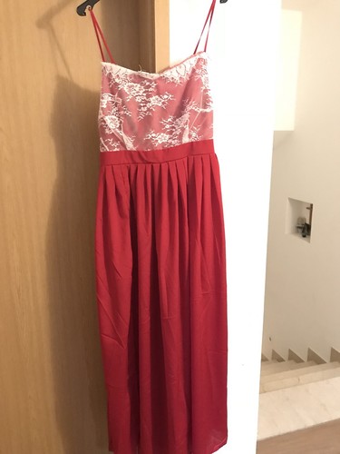 Abendkleid rot corsage - , in