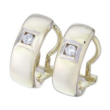 Ohrclips Brillant 585er