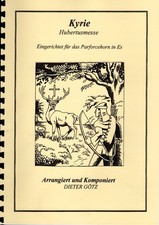 Noten Hubertusmesse Jagdmusik Parforcehorn in Es