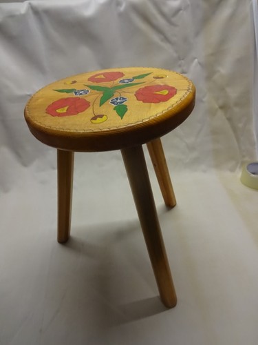Ddr holzhocker motiv - ddr,