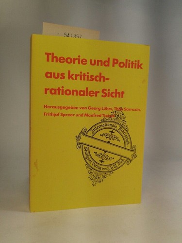Theorie und politik - und,