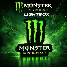 Monster energy led lightbox - energy,