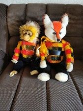 Fuchs und affe plüschtier - affe,