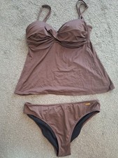 Damen Tankini braun 42 Cup B