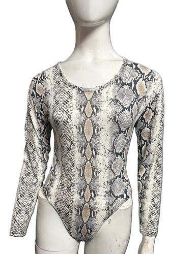 Damen schlangenmuster body - damen,