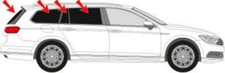 Solarplexius Sonnenschutz Scheiben Tönung für VW Passat Variant B8    Bj. 14-23