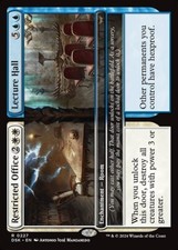 *MtG: 4x RESTRICTED OFFICE / LECTURE HALL - Duskmourn Rare - magicman-europe*