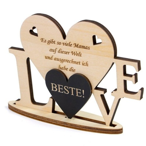 Holzschild muttertag - holzschild,