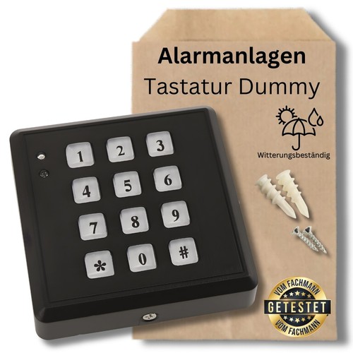 Dummy alarm tastatur - alarm, led
