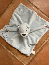 TCM Tchibo Bär Teddybär Bernhard blau Schmusetuch Kuscheltuch Schnuffeltuch