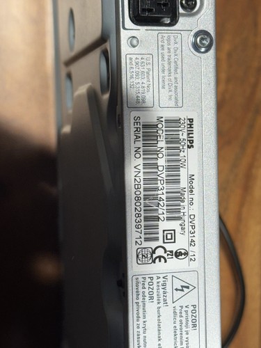 Philips dvp3142 dvd player - philips, dvd-player