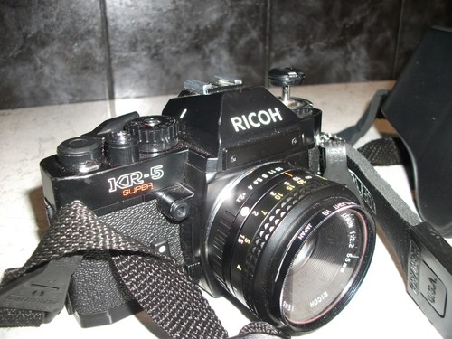 Vintage ricoh super - kr-5,