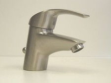 Grohe Eurosmart Waschtischarmatur Edelstahl-Optik, Steel, Waschtischbatterie,