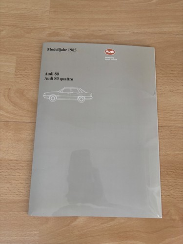 Pressemappe audi 80 - pressemappe,