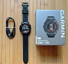 Garmin Fenix 7 Pro Solar 47mm ⭐⭐⭐⭐⭐ Edelstahl schiefergrau Rechnung + Garantie‼️