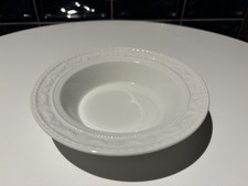 KPM Berlin Kurland Dessertschale mit Reliefbordüre, 15 cm,  weiß, Porzellan