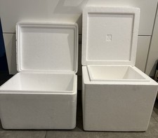 2 große Styroporboxen