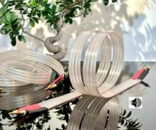 Audiophile FS-1, High End Lautsprecherkabel, versilbertes Flachkabel, TOP! ??