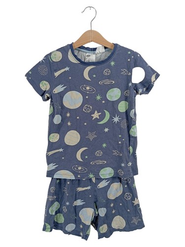Schlafanzug 122 blau - h&m,