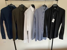 5 x Herren Markenhemden (z.B. OLYMP etc)Gr.40 langarm slim fit - neuwertig - TOP