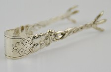 antike Zuckerzange 800 Silber