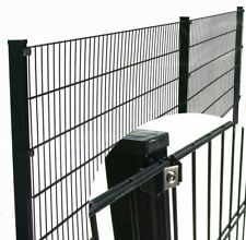 Doppelstabmattenzaun inkl. Pfosten Doppel-Stab Gitter Matten Zaun Komplettset