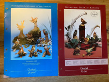 Vögel aus Keramik - 2 Prospekte von Goebel