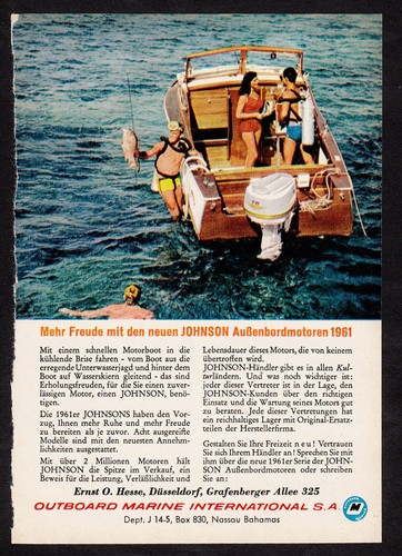 3w782 alte reklame von 1961 - alte,