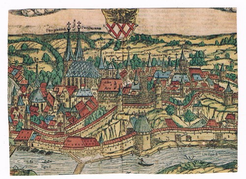 Künstler postkarte eger - künstler,