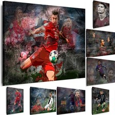 BILDER Leinwand Sport Fußball Beste Spieler Wandbilder Premium Kunstdruck