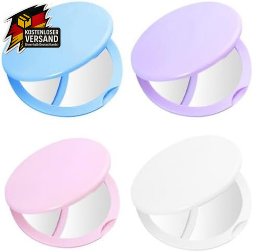 Pastelltontaschenspiegel set - pastelltontaschenspiegel, 4