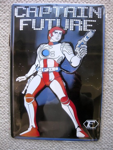 Captain future metallschild - captain,