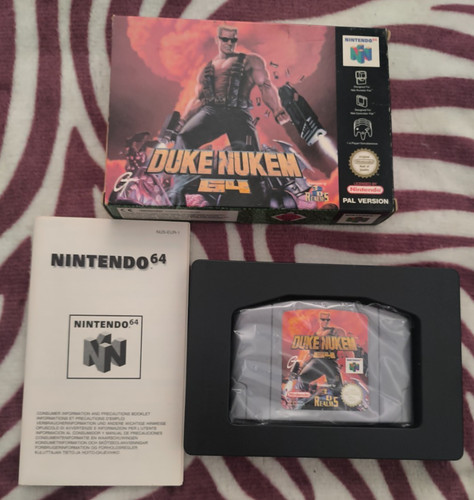 Nintendo n64 duke nukem - /,