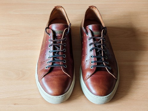 Sommer leder sneaker - leder,