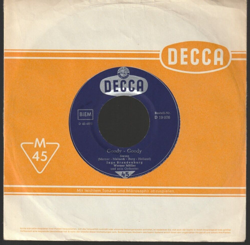 1960 inge brandenburg - 7",