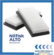 orig. NILFISK ALTO Flachfilter 2 Stück.f. ATTIX 30,40, 50 - 21 XC Art.302002842