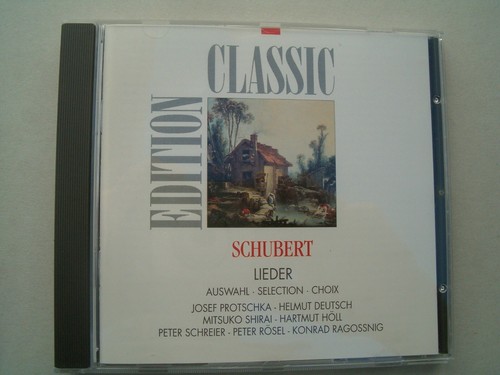 Franz schubert lieder - cd,