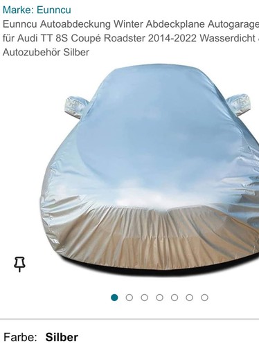 Abdeckhaube silber winter - abdeckhaube,