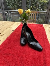 High Heel Pumps, Gr. 39, Leder schwarz, von NEXT Absatz ca. 10,5 cm