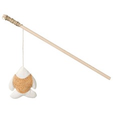 Katzenangel mit Kork-Fisch &