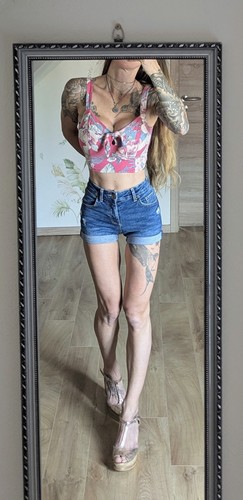Hollister crop top bauchfrei - hollister,