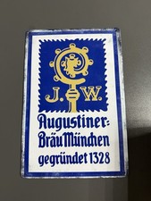 Blechschild Augustiner Bräu Bar Werkstatt Kneipe Bier Schnaps Wein Retro Deko