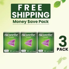 3 x nicorrette inhaler 15 mg