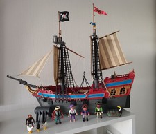 Playmobil   - Piratenschiff  3940 - mit ausführl.  Anleitung und Zubehör -