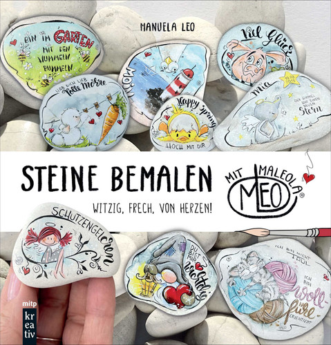 Buch steine bemalen 1 - bemalen,, 1.a